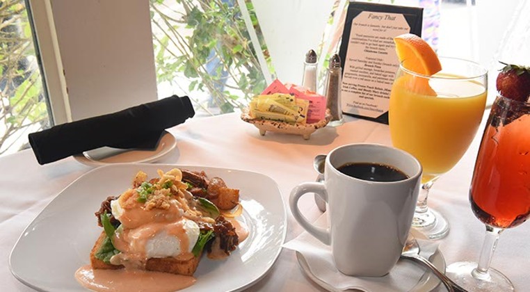 This holiday, take your mom someplace nice for brunch. She deserves it.