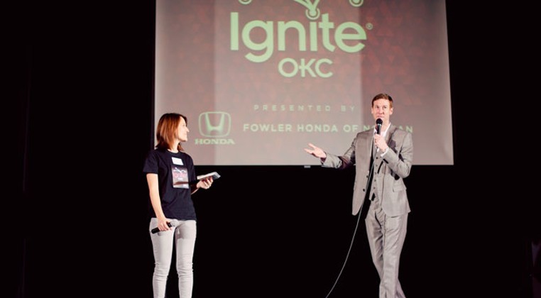 IgniteOKC offers 13 presenters 5 minutes each to share rapid-fire, TED-like talks