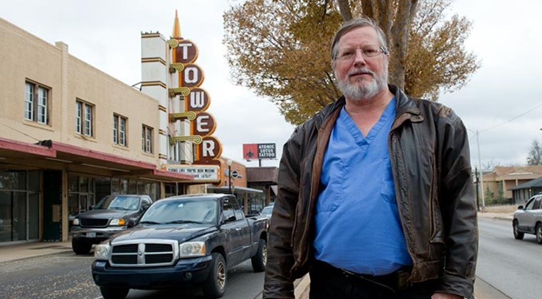 Larry Kincheloe, who managed Tower Theatre in 1974, reminisces about the venue&#146;s glory days. The building soon will be renovated and opened under new ownership. (Garett Fisbeck)