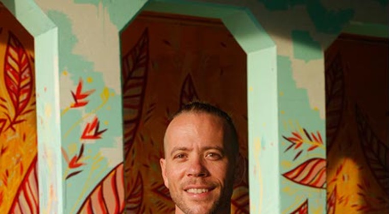Cover Story: Local artist Jason Pawley's new mural adds color to downtown