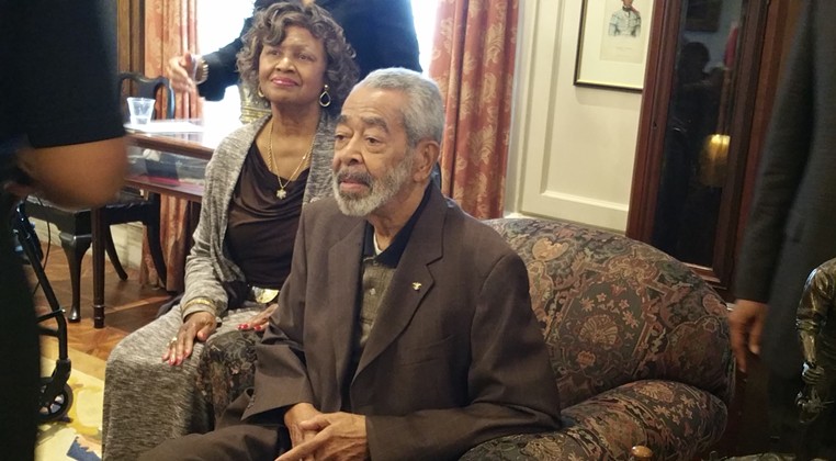State's first black senator honored 50 years after election