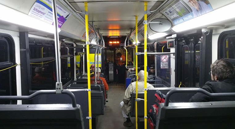 Night bus service becomes vital link for workers