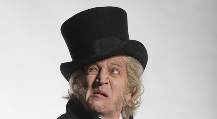 Broadway actor Dirk Lumbard stars as Scrooge in Lyric Theatre's production of A Christmas Carol
