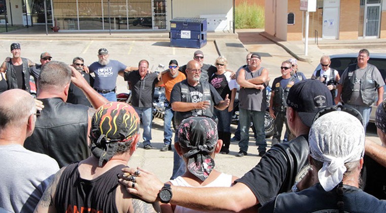 Motorcycle group holds event to raise money for special needs camp scholarships
