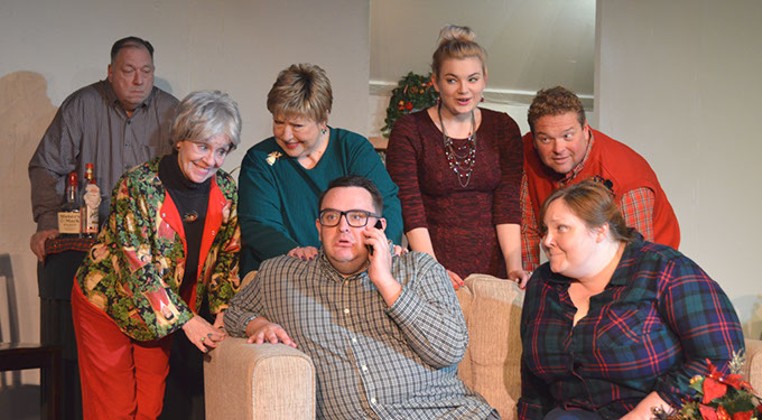 Carpenter Square Theatre tells the story of a family holiday gone off the rails in A Nice Family Christmas