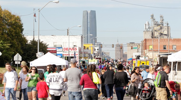 Thousands of local families flocked to Open Streets OKC in south Oklahoma City last year. | Photo Steven Christy / OCCHD Prodigal / provided