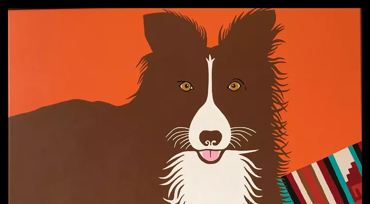 Image: Sandy Magrath: Dogs of the Southwest, art exhibit