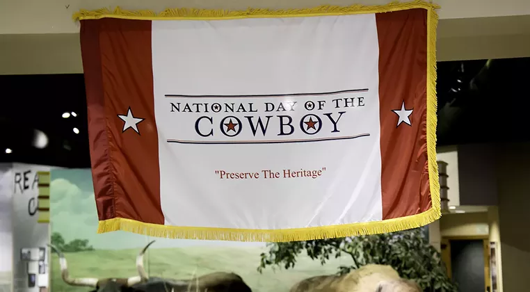 Image: National Day of the Cowboy celebration at Chisholm Trail Heritage Center