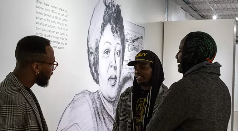 Image: Tatyana Fazlalizadeh: Oklahoma is Black Gallery Talk