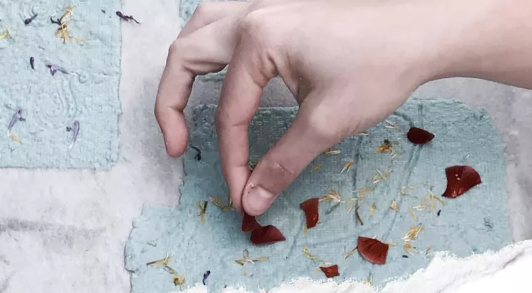 Image: Papermaking Workshop with Emma Difani