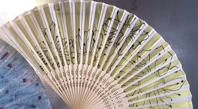 Image: Mod Quad Collective: Come-and-Go Fan Workshop