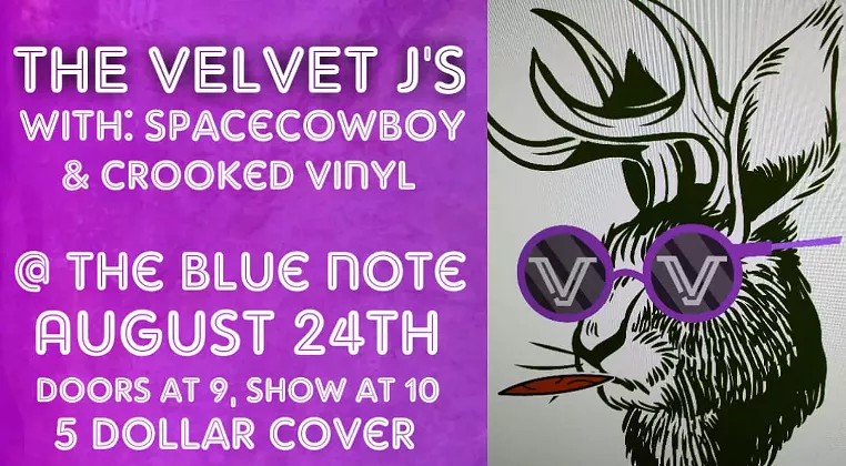 Image: The Velvet Js / Crooked Vinyl / SpaceCowboy