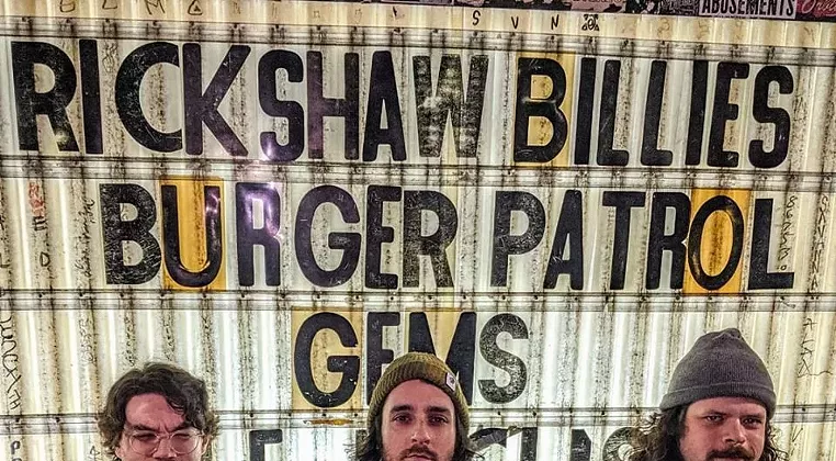 Image: Rickshaw Billie's Burger Patrol play Blue Note with Psychotic Reaction and Klamz