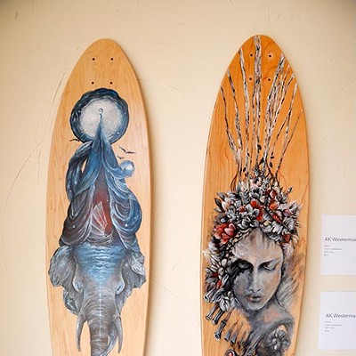 Local artist paints her way into the skateboard subculture