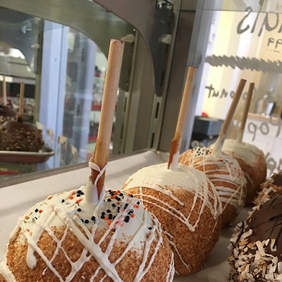 Apple Tree Chocolate in Norman brings out pumpkin spice dipped apples for the fall. | Photo provided by Scotty Jackson