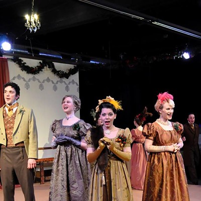 Jane Austen&#146;s Christmas Cracker! pulls audience members into the author's 19th century world
