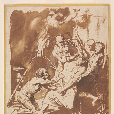 A drawing in the Master Strokes exhibition | Image Victoria and Albert Museum, London / provided