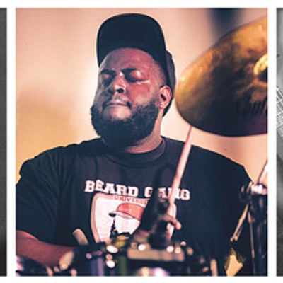 from left Guitarist Jay Gleason, drummer Byron Collins and bassist Eric Harris of Locan Man Ruins Everything (Photos Ryan Magnani / provided)