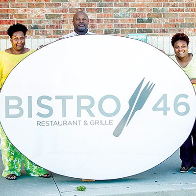 The Sunday soul food buffet at Bistro 46 is one of the tastiest deals in town