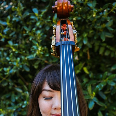 Rei Wang began learning classical bass at age 9 in Taiwan but didn&#146;t start her formal jazz education until after earning her undergraduate degree. (Photo Song Schuler / provided)