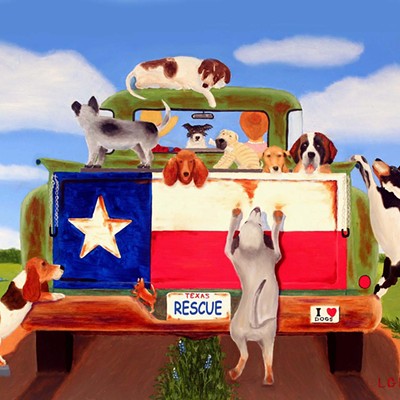 Rescue by Texas artist, Larry G. Lemons