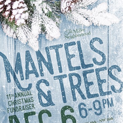 Miller Mantels and Trees Holiday Home Tour