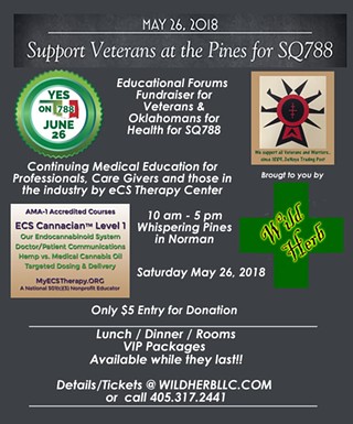Support Veterans at the Pines for SQ788