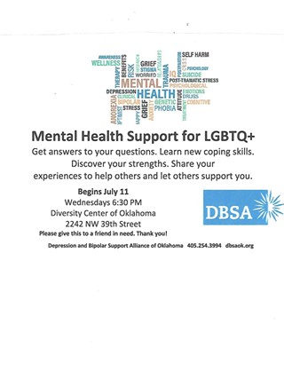 DBSA-Mental Health Support for LGBTQ+