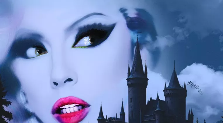 Image: Alyssa Edwards - The Haunted Mansion Halloween Party