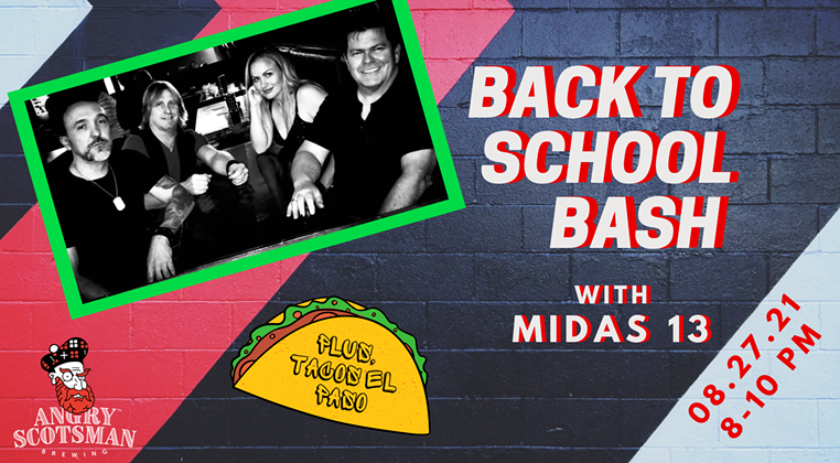Back to School Bash with Midas 13 - Live at ASB
