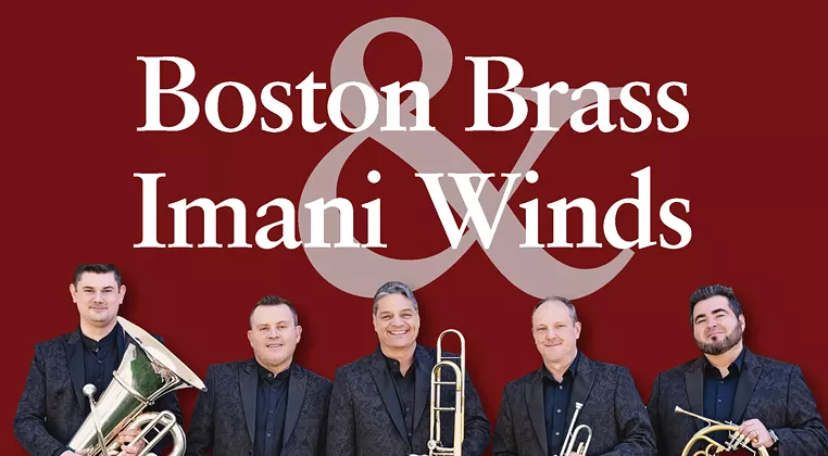 Image: Boston Brass and Imani Winds