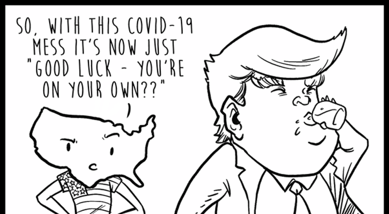 Cartoon: Trump vs. U.S.