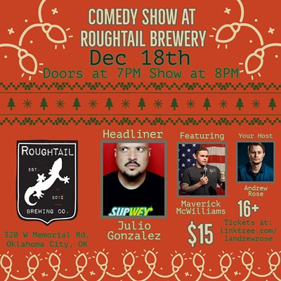 Dec. Comedy Night At Roughtail