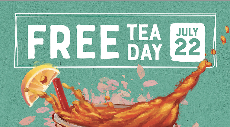 Free Tea Day at McAlister's Deli
