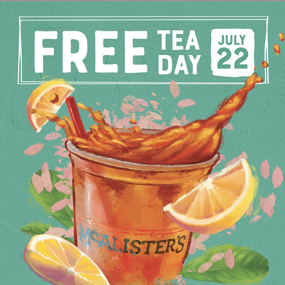 Free Tea Day at McAlister's Deli