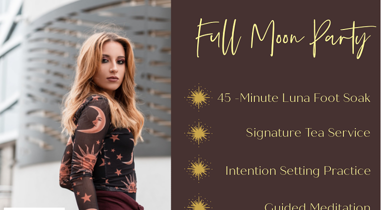 Image: Full Moon In Taurus | Intention Setting Party