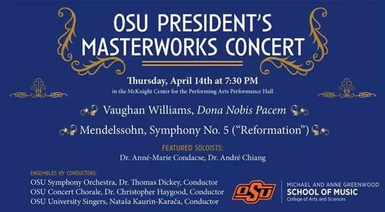 Image: OSU President's Masterworks Concert