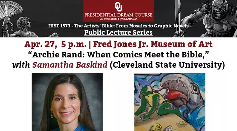Image: OU Presidential Dream Course Public Lecture with Samantha Baskind