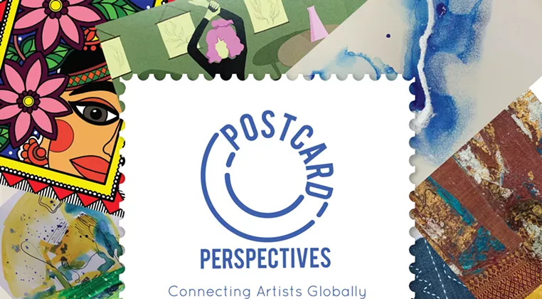 Image: POSTCARD PERSPECTIVES EXHIBITION OPENING