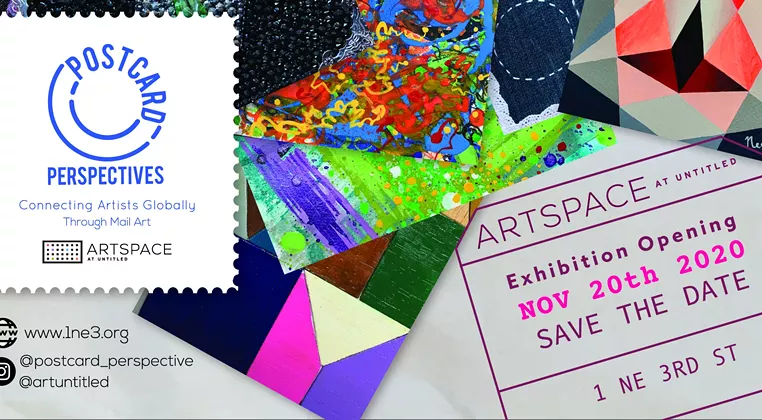 Image: POSTCARD PERSPECTIVES EXHIBITION OPENING
