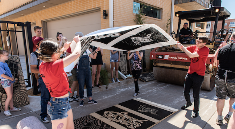 Image: Steamroller Print Fest 2021