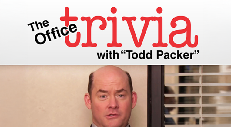 Image: The Office Trivia with "Todd Packer"