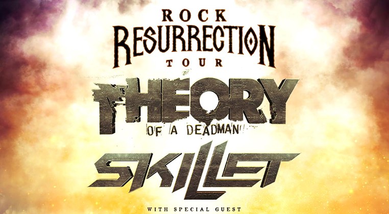 Theory of a Deadman & Skillet - Rock Resurrection Tour