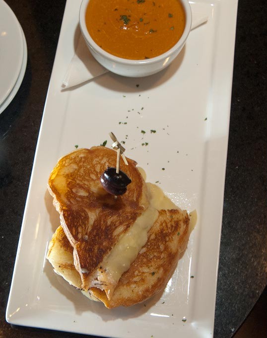 Grilled cheese at The Lobby Bar and Cafe (Mark Hancock)
