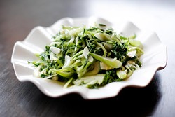 Get excited about bok choy at Szechuan Bistro