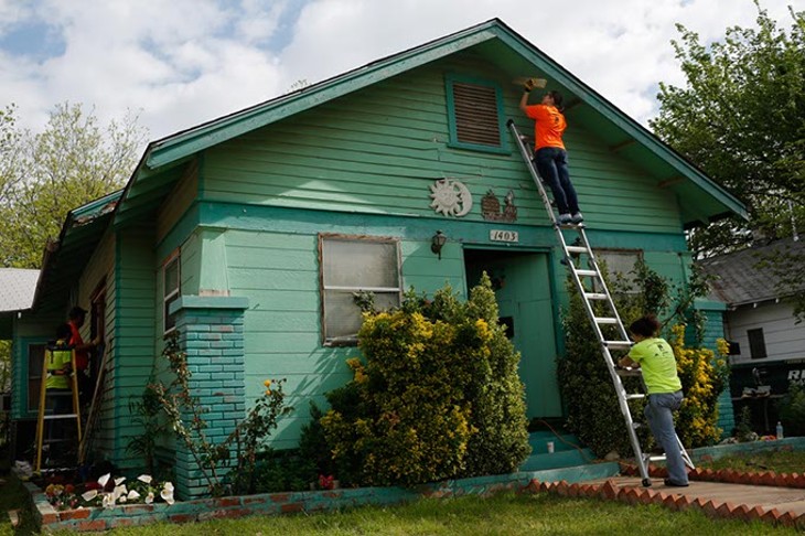 Volunteers descend on a west OKC neighborhood to make needed repairs to 10 homes