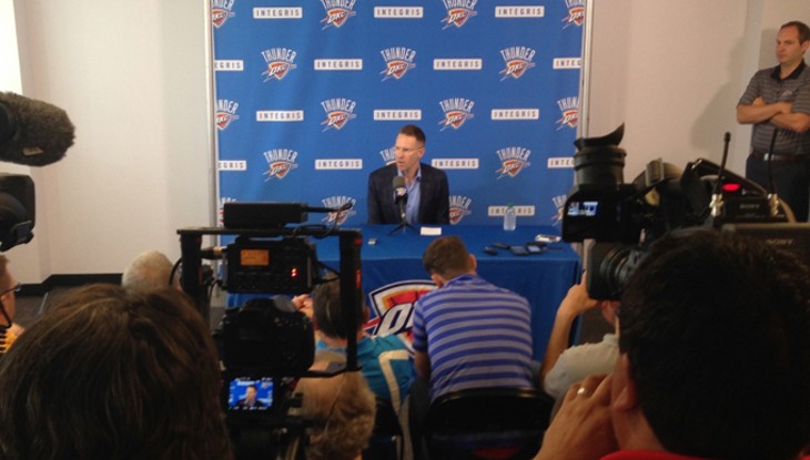 Thunder GM discusses keys to longterm success