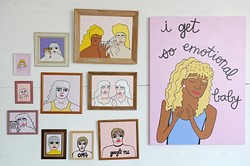 Childhood, feminine identity plays role in new work by local artist