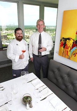 A new steakhouse provides a view and great food