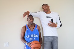Russell Westbrook and Demetrius Deason grew up together and played high school basketball on the same team. (provided)